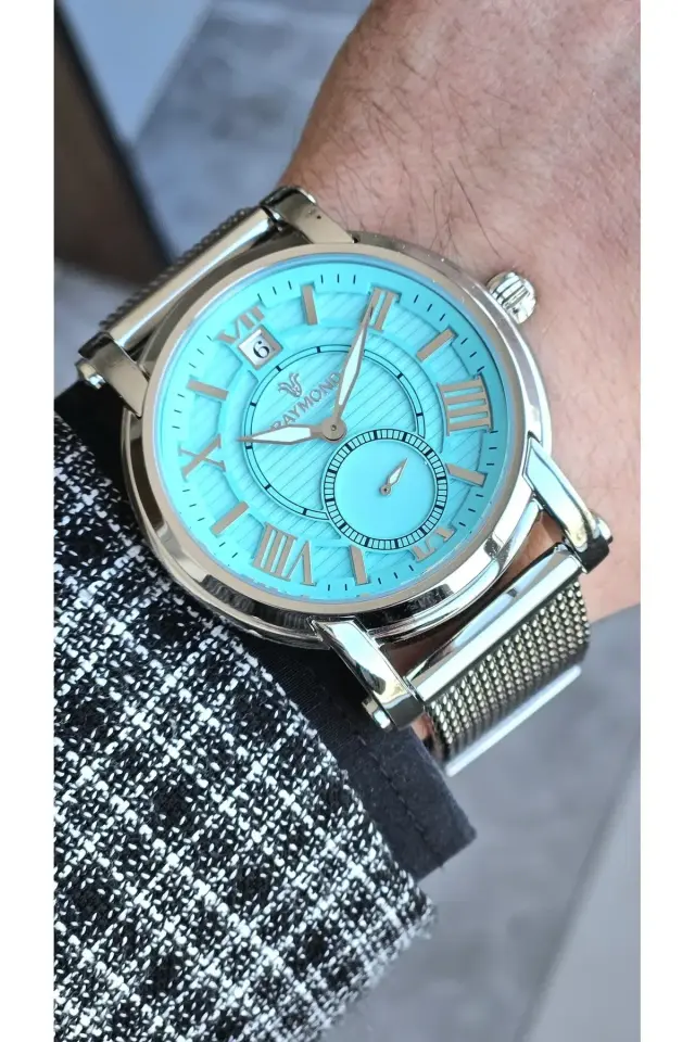 Raymond Erkek Kol Saati RYM-280275-R102  Hasır Kordon