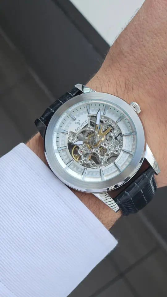 Raymond Erkek Kol Saati RYM-31001M-R68  Deri Kordon