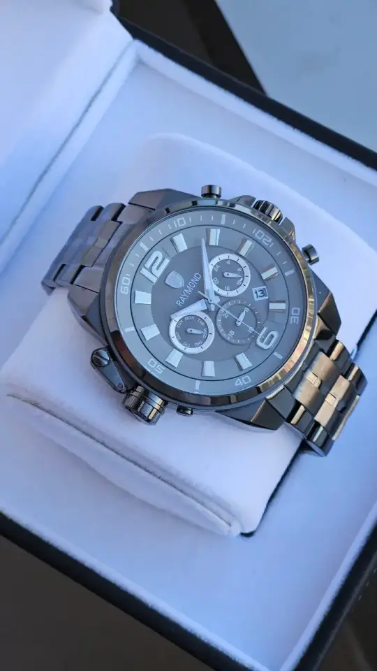 Raymond Erkek Kol Saati RYM-4702-R197  Çelik Kordon