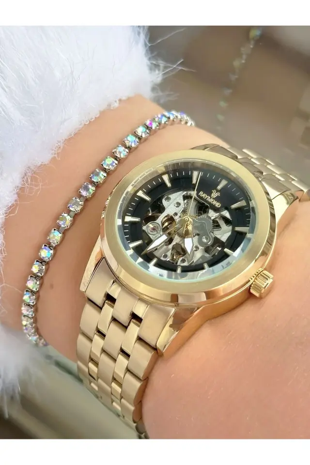 Raymond Kadın Kol Saati RYM-31001L-R87  Çelik Kordon