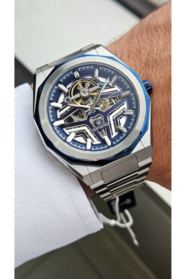 Raymond Erkek Kol Saati RYM-311656-R44  Çelik Kordon