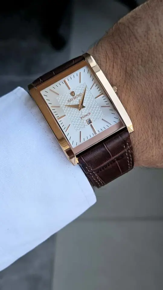 Raymond Erkek Kol Saati RYM-3551M-R127  Deri Kordon