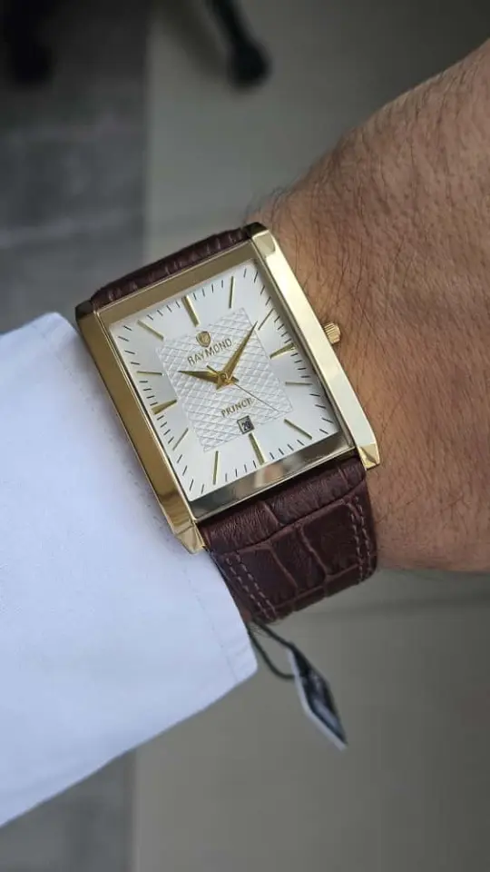 Raymond Erkek Kol Saati RYM-3551M-R31  Deri Kordon