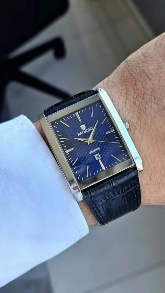 Raymond Erkek Kol Saati RYM-3551M-R21  Deri Kordon