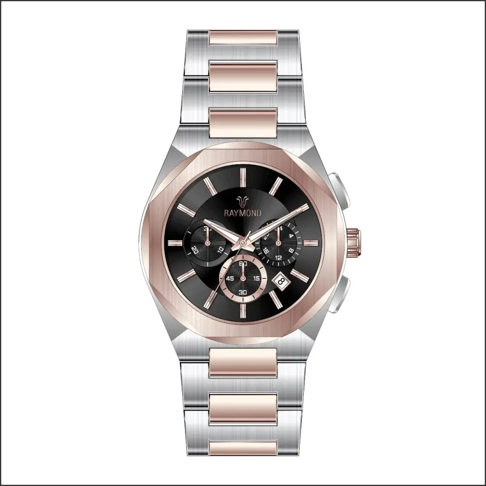 Rym-81654 Raymond Erkek Kol Saati - Paslanmaz Çelik Kasa Ve Kordon - 2 Yıl Garanti RYM-81654-R144
