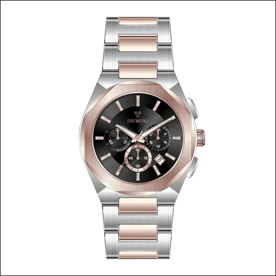 Raymond Erkek Kol Saati RYM-81654-R144  Çelik Kordon