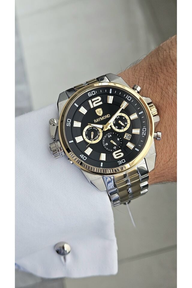 Raymond Erkek Kol Saati RYM-4702-R70  Çelik Kordon