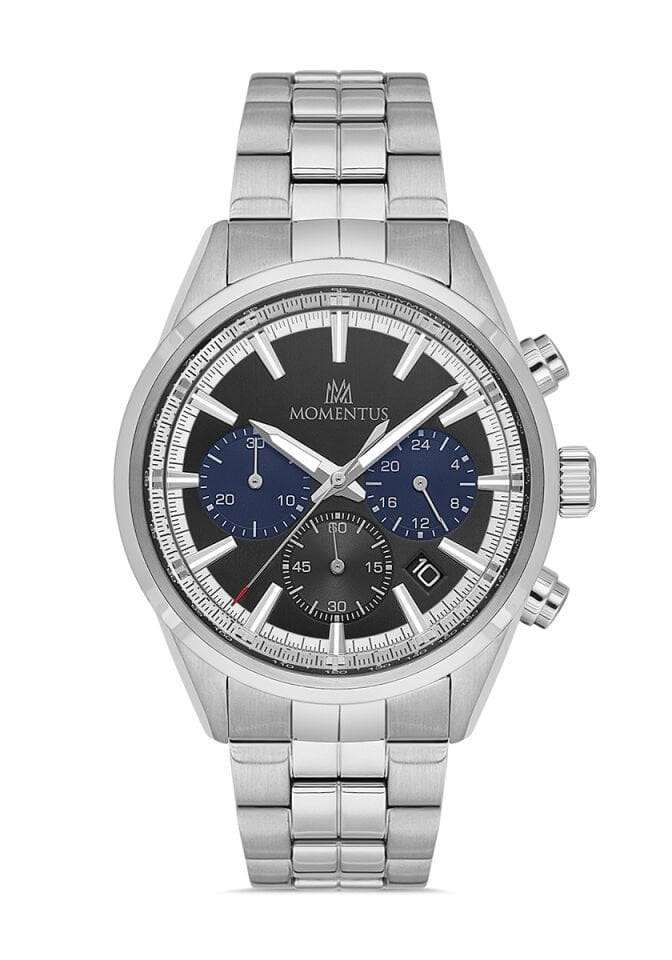 Momentus Paslanmaz Çelik Kordon Quartz  Erkek Kol Saati CC306S-04SB
