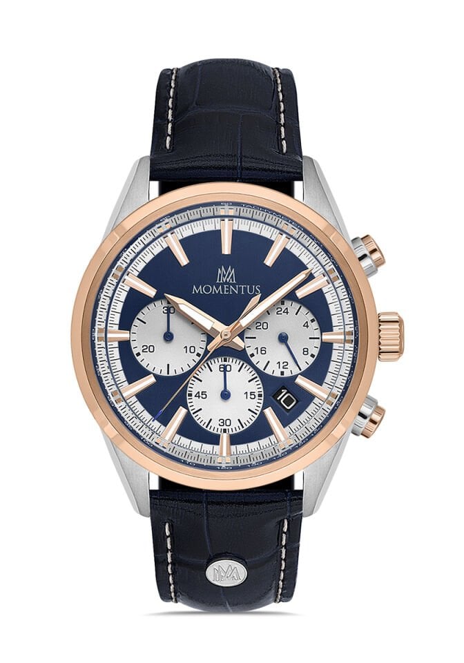 Momentus Deri Kordon Quartz  Erkek Kol Saati CC306T-11MR