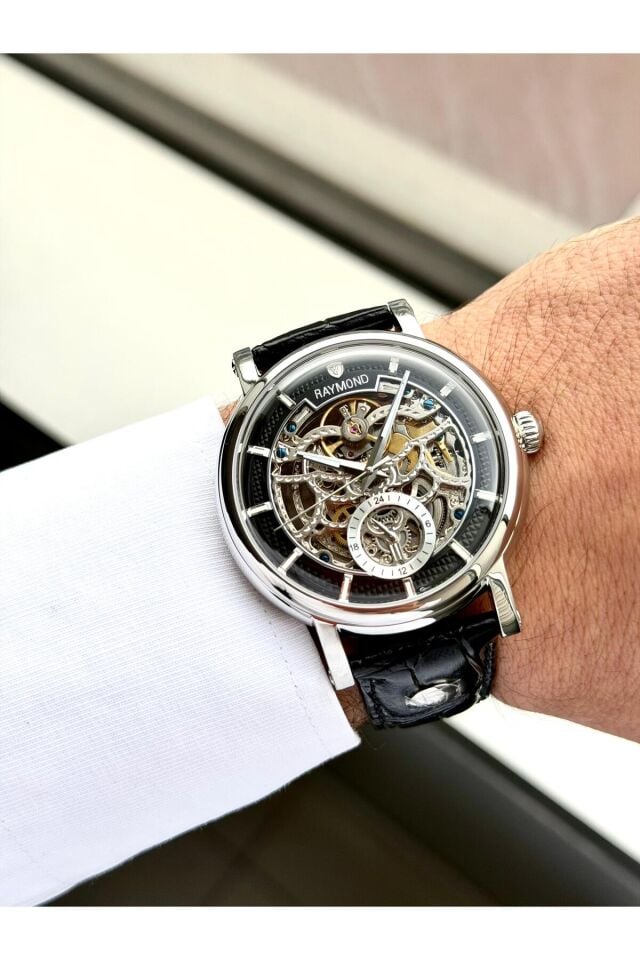Raymond Erkek Kol Saati RYM-4853-R68  Deri Kordon