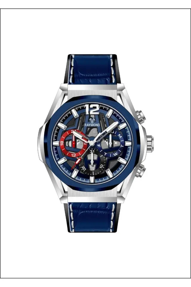 Raymond Erkek Kol Saati RYM-9D13-R81  Deri Kordon