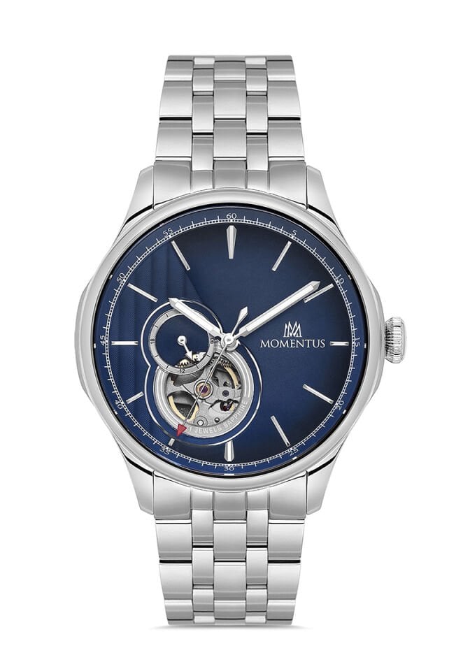Momentus Paslanmaz Çelik Kordon Otomatik Erkek Kol Saati MM102S-11SS