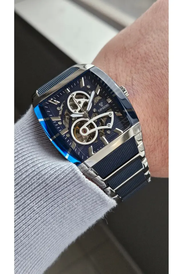 Raymond Erkek Kol Saati RYM-5129-R134  Çelik Kordon