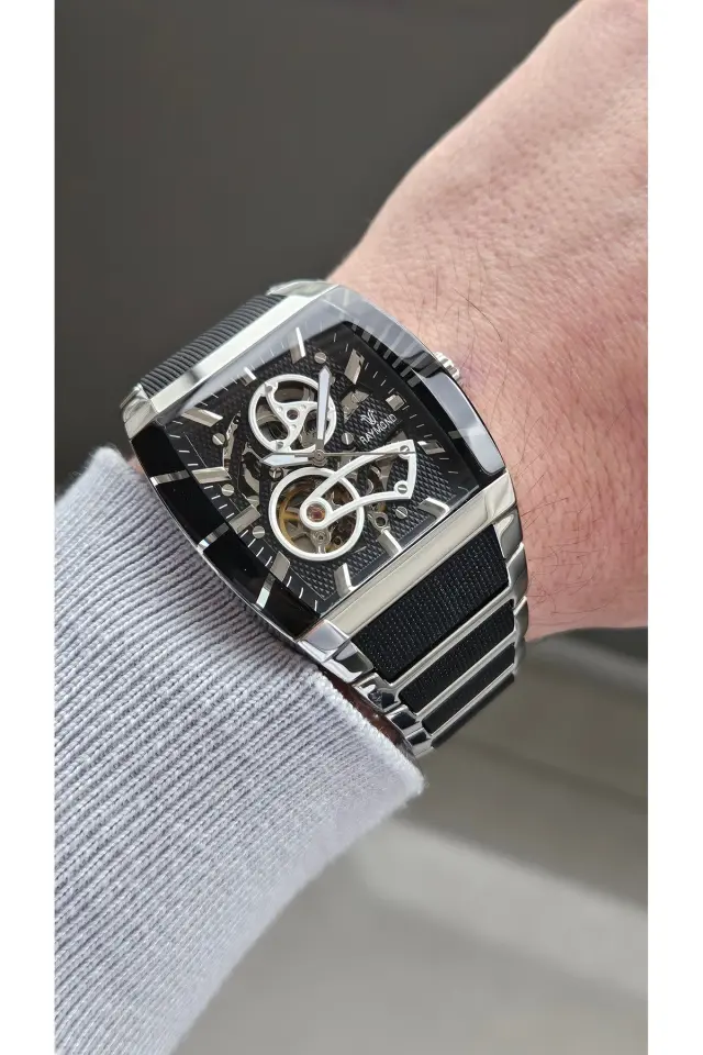 Raymond Erkek Kol Saati RYM-5129-R80  Çelik Kordon