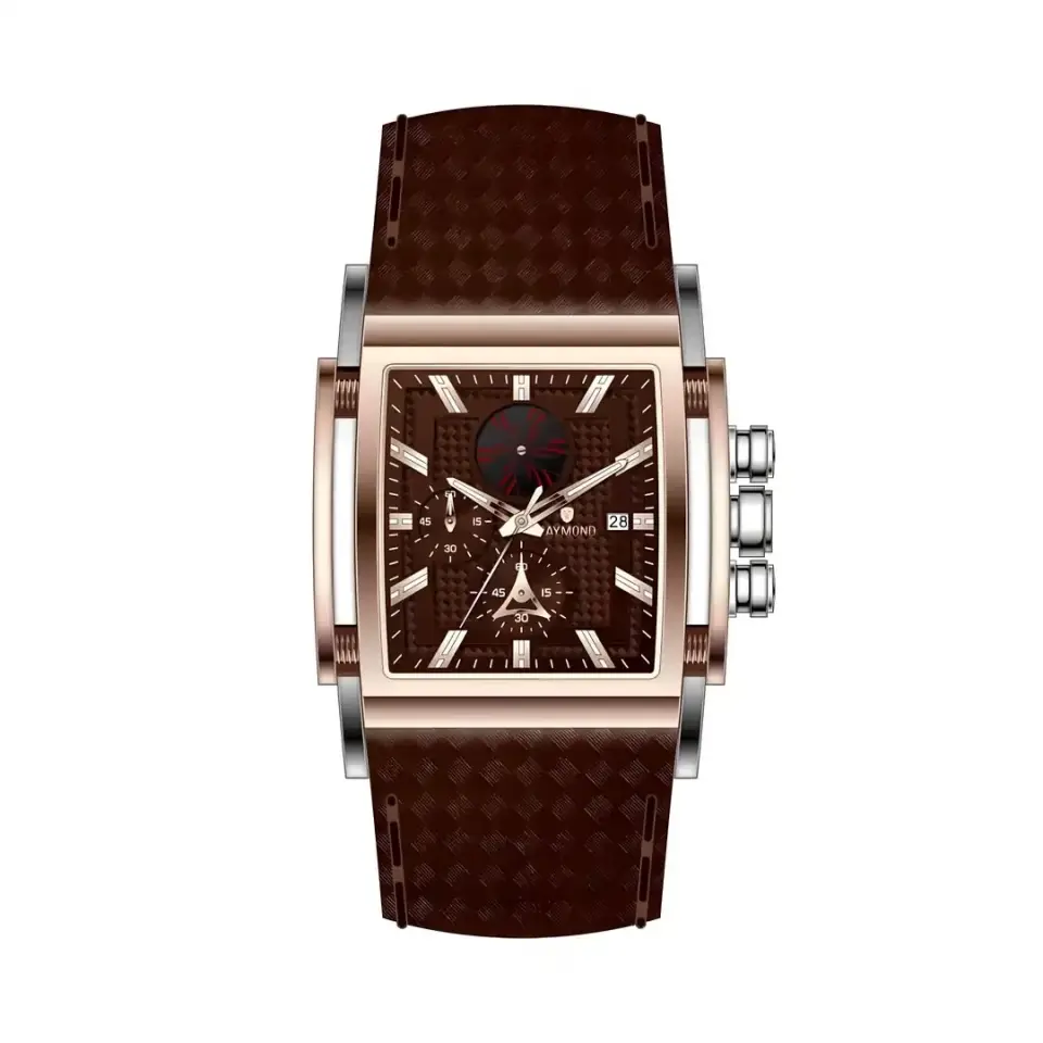 Yeni Rym-8309 Quartz Mekanizma Erkek Kol Saati YENİ RYM-8309-R196