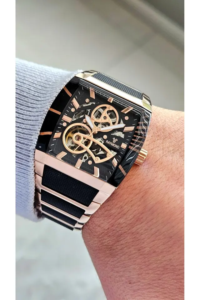 Raymond Erkek Kol Saati RYM-5129-R61  Çelik Kordon