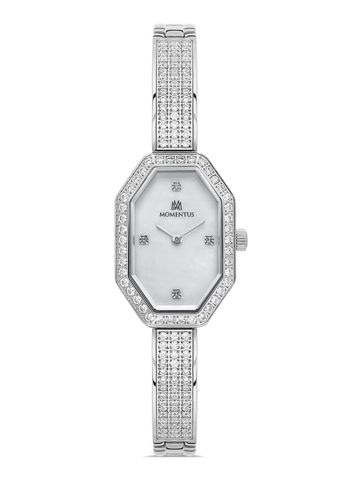 Momentus Paslanmaz Çelik Kordon Quartz  Kadın Kol Saati SS406S-09SS