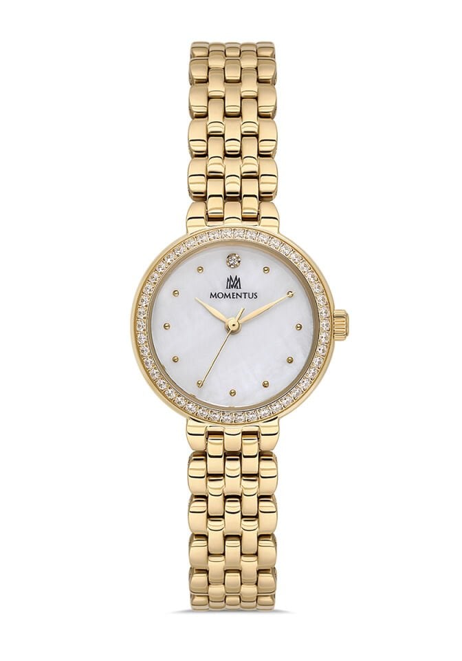 Momentus Paslanmaz Çelik Kordon Quartz  Kadın Kol Saati SW298G-09SG