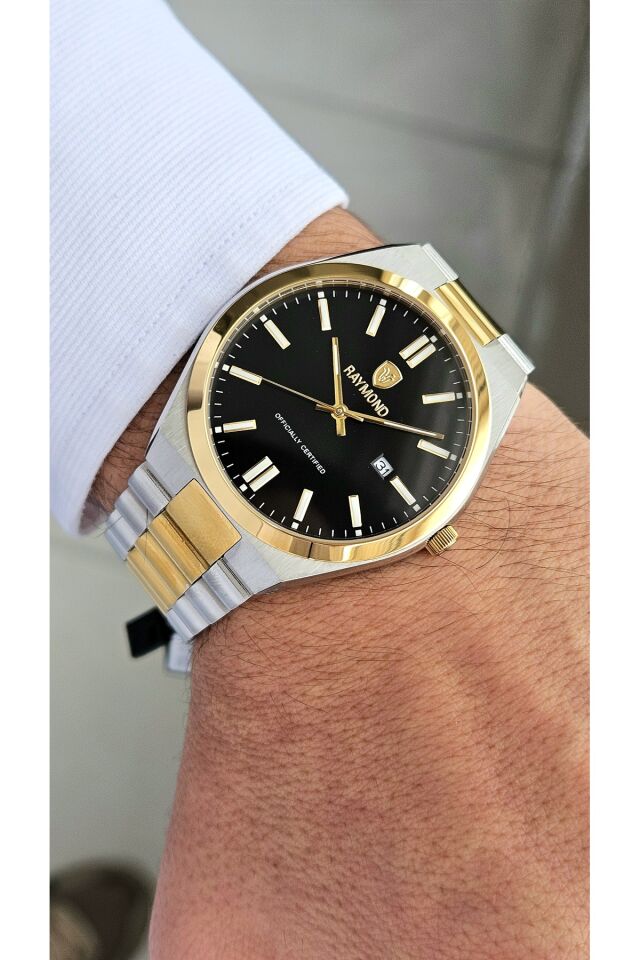 Raymond Erkek Kol Saati RYM-611189M-R70  Çelik Kordon