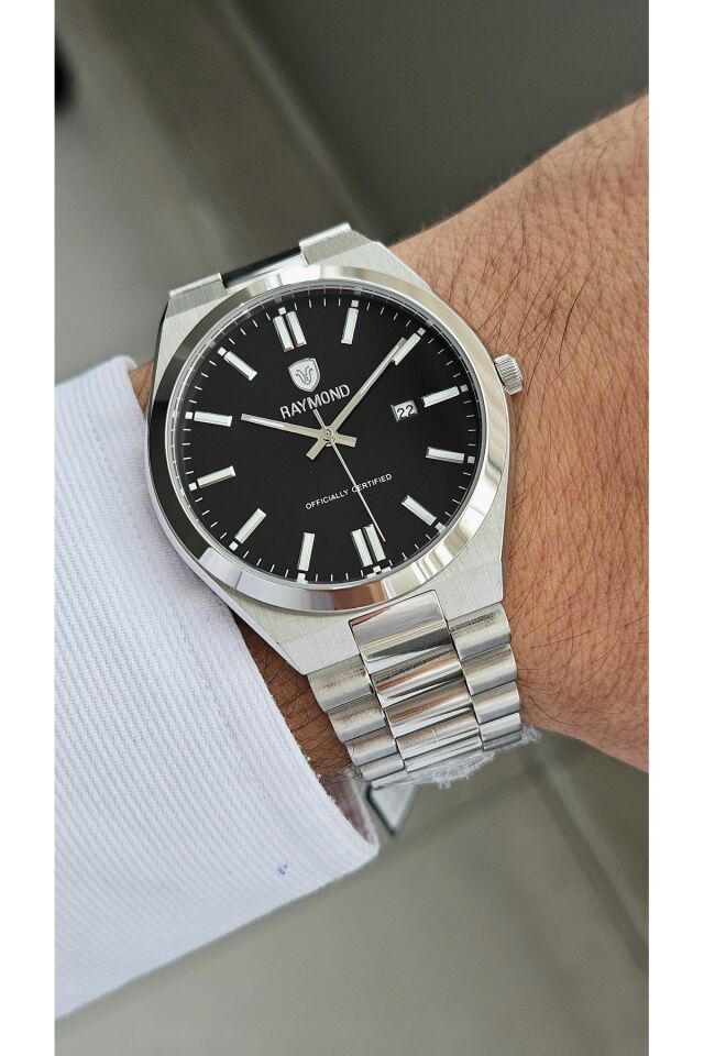 Raymond Erkek Kol Saati RYM-611189M-R68  Çelik Kordon