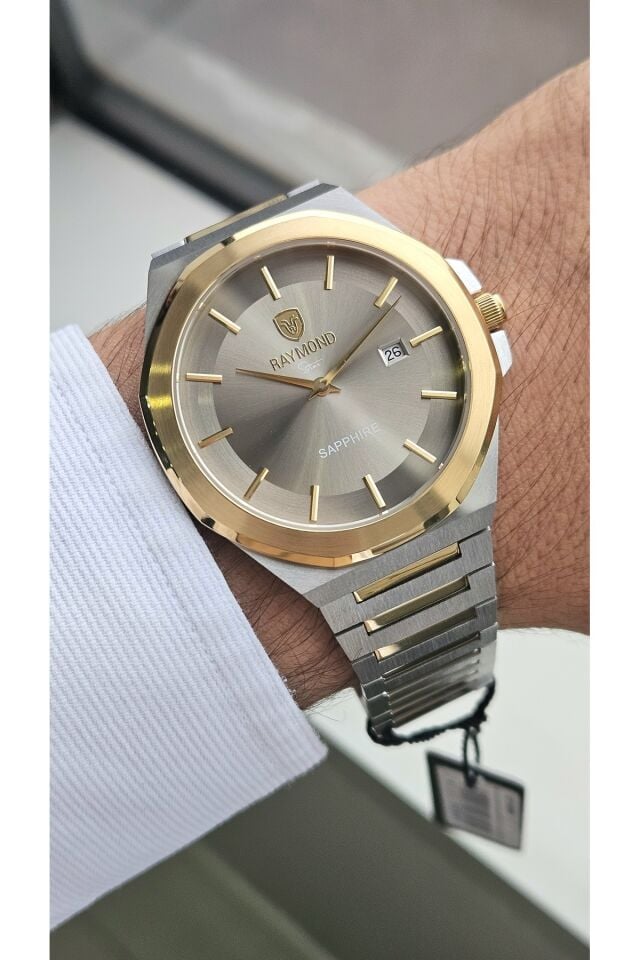 Raymond Erkek Kol Saati RYM-611505M-R176  Çelik Kordon
