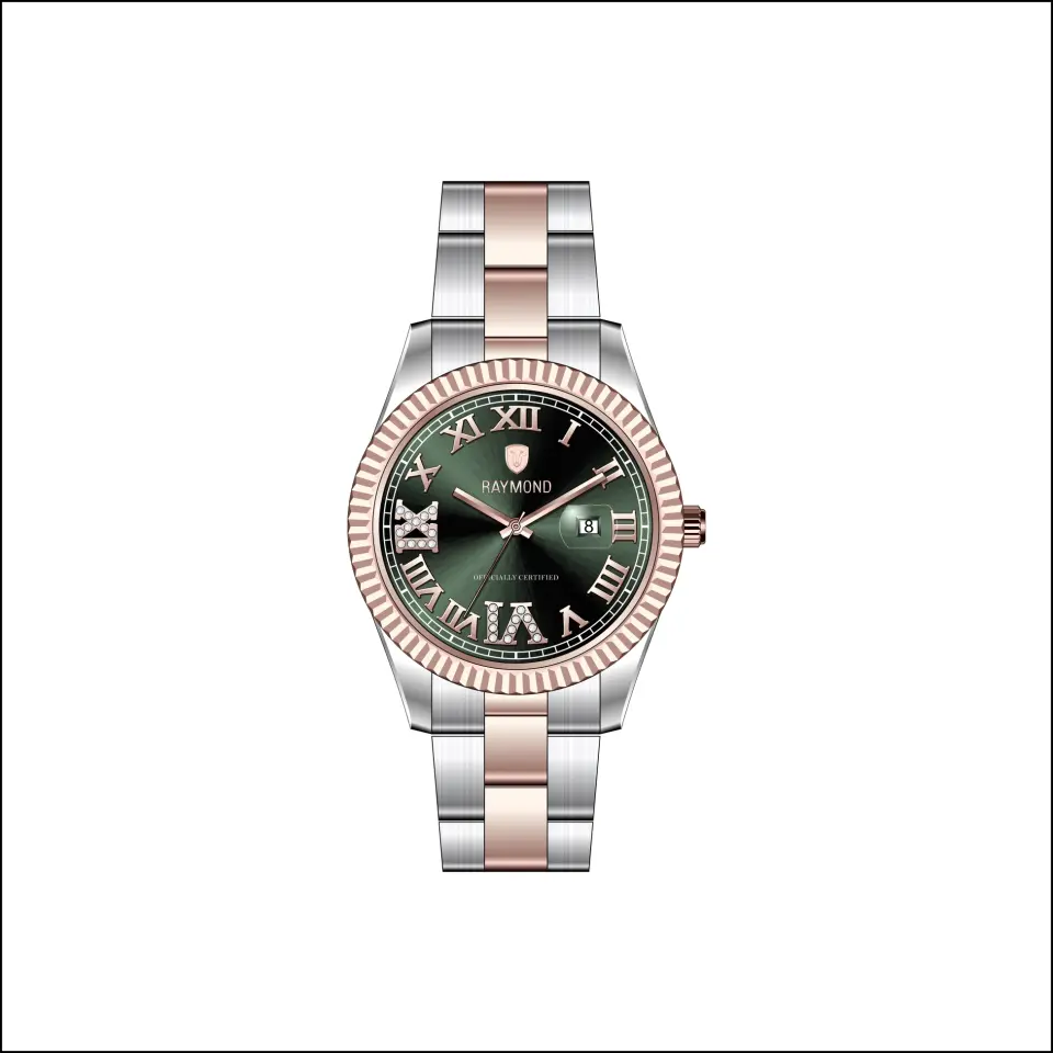 Raymond Kadın Kol Saati RYM-611821L-R146  Çelik Kordon