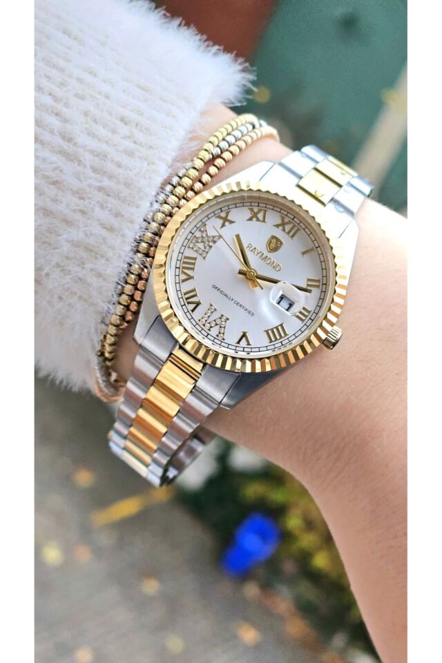 Raymond Kadın Kol Saati RYM-611821L-R141  Çelik Kordon