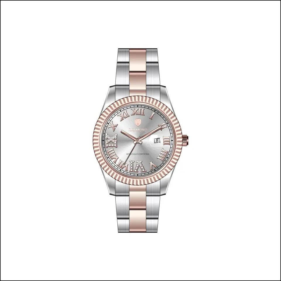 Raymond Kadın Kol Saati RYM-611821L-R140  Çelik Kordon