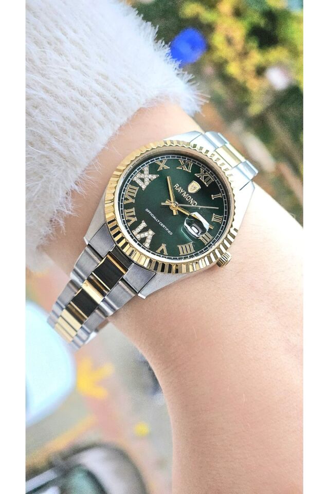 Raymond Kadın Kol Saati RYM-611821L-R69  Çelik Kordon