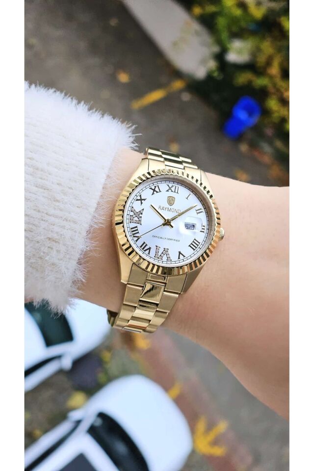 Raymond Kadın Kol Saati RYM-611821L-R55  Çelik Kordon