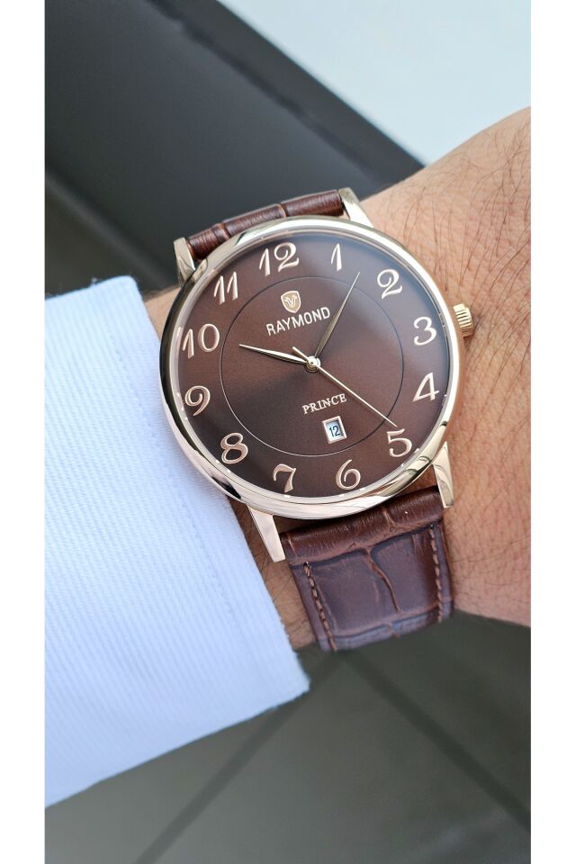 Raymond Erkek Kol Saati RYM-631820MZ2-R66  Deri Kordon