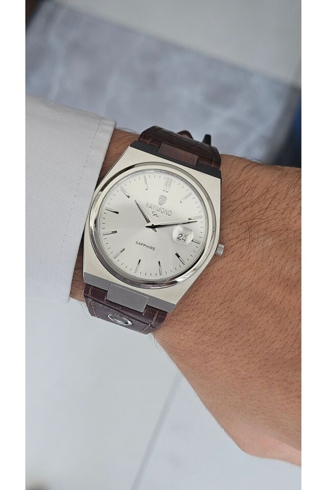 Raymond Erkek Kol Saati RYM-633061-R151  Deri Kordon