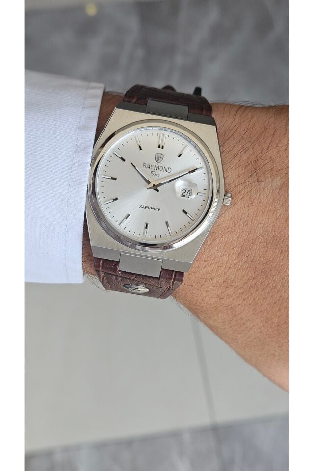 Raymond Erkek Kol Saati RYM-633061-R151  Deri Kordon