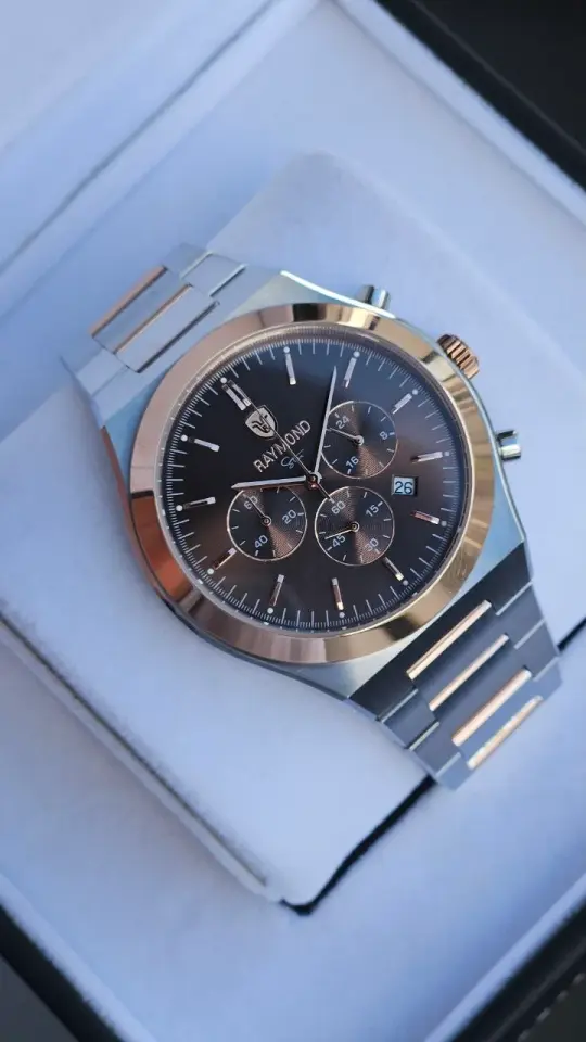 Rym-81051 Erkek Lux Crono Saat - Safir Cam RYM-81051-R198