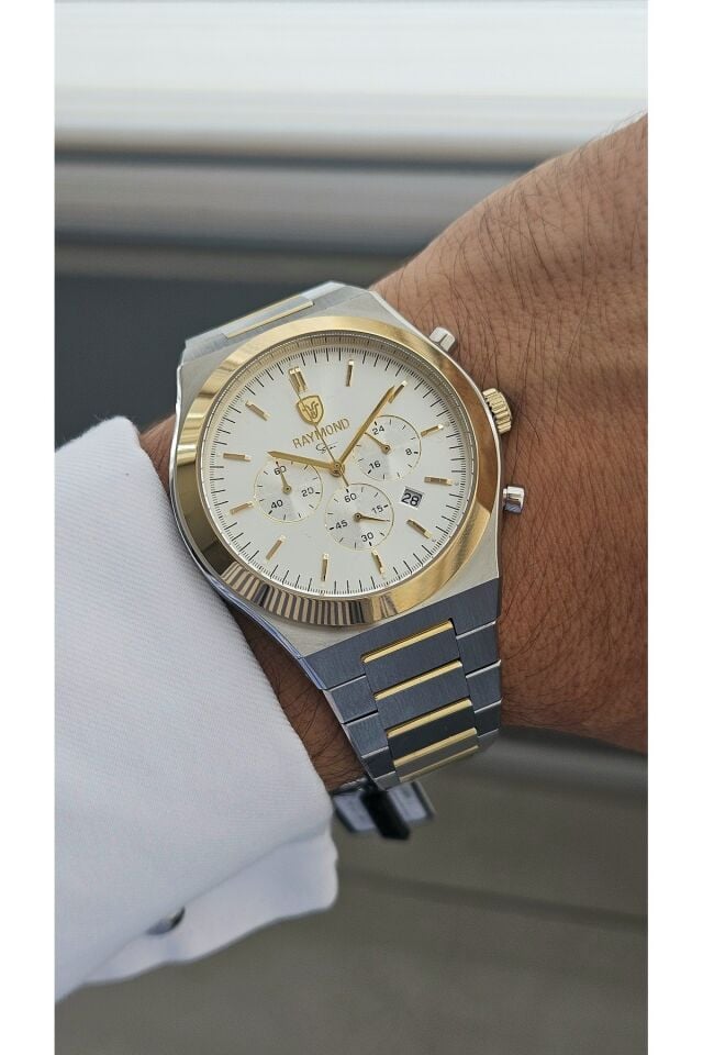 Raymond Erkek Kol Saati RYM-81051-R147  Çelik Kordon