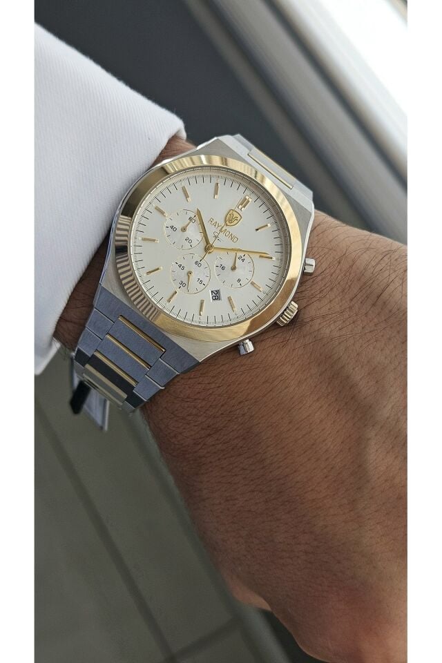 Raymond Erkek Kol Saati RYM-81051-R147  Çelik Kordon