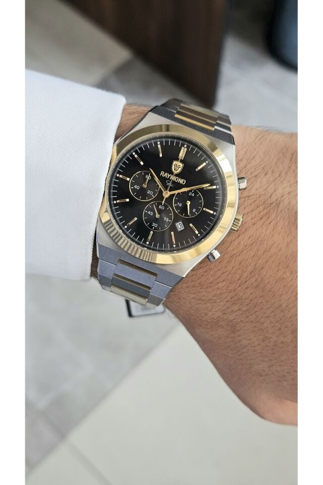 Raymond Erkek Kol Saati RYM-81051-R70  Çelik Kordon