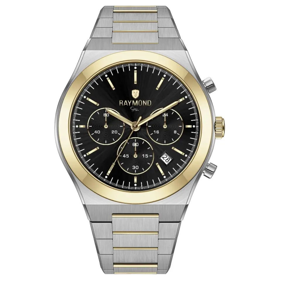 Rym-81051 Erkek Lux Crono Saat - Safir Cam RYM-81051-R70