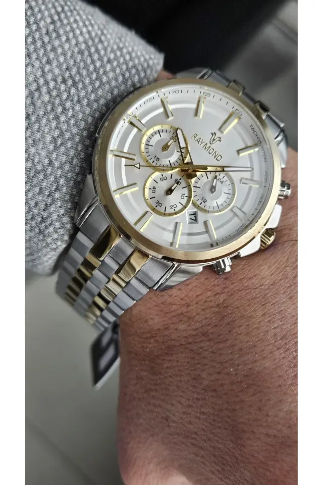 Raymond Erkek Kol Saati RYM-81054-R52  Çelik Kordon