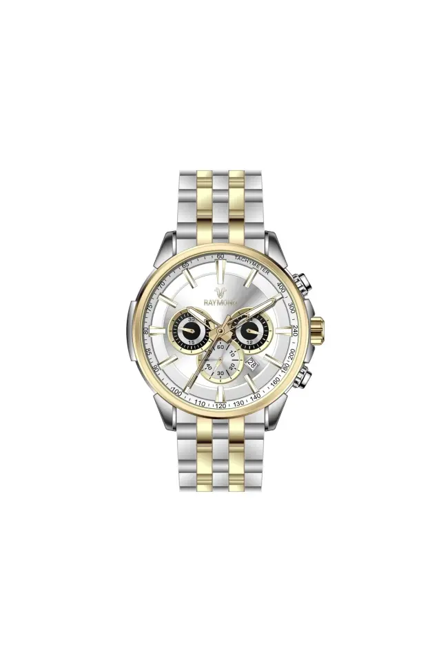 Rym-81054 Raymond Erkek Kol Saati - Paslanmaz Çelik - 2 Yıl Garanti RYM-81054-R52