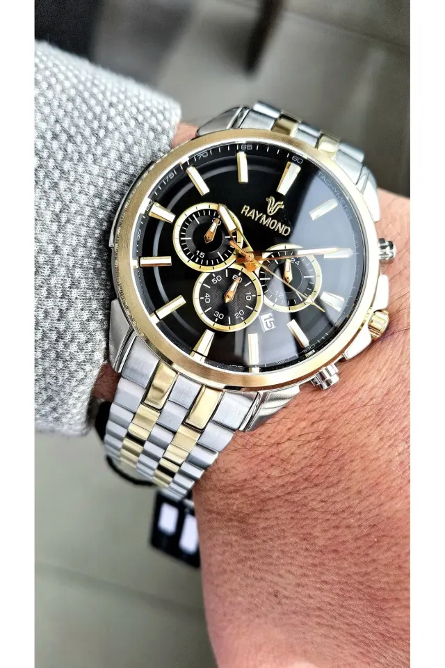 Raymond Erkek Kol Saati RYM-81054-R41  Çelik Kordon