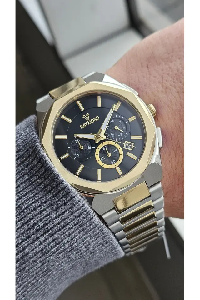 Raymond Erkek Kol Saati RYM-81654-R70  Çelik Kordon
