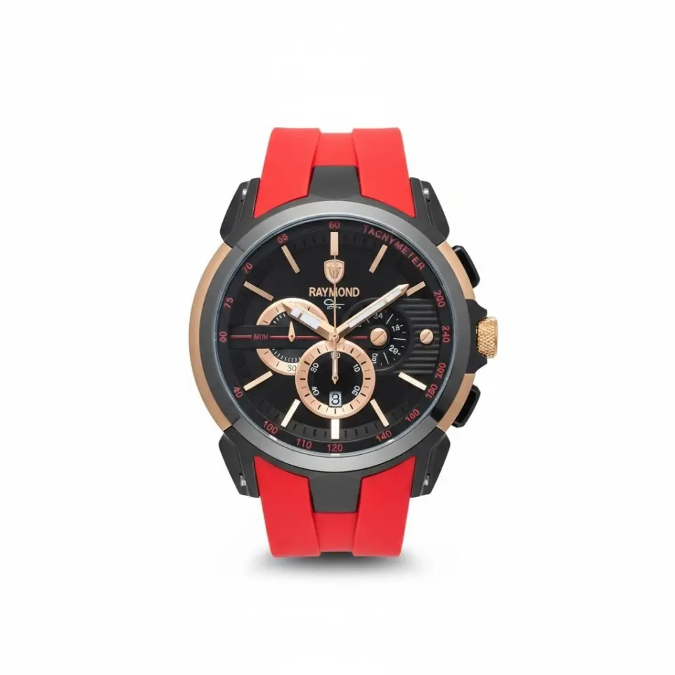 Rym-83020 Sılıkon Crono Erkek Saat RYM-83020-R204