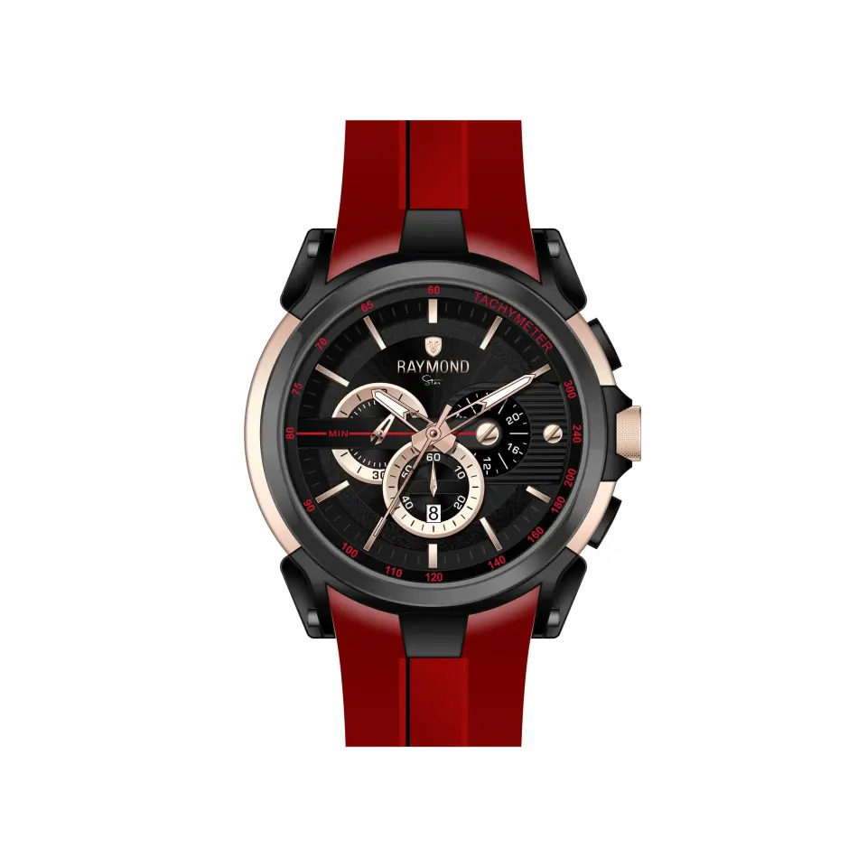 Rym-83020 Sılıkon Crono Erkek Saat RYM-83020-R204