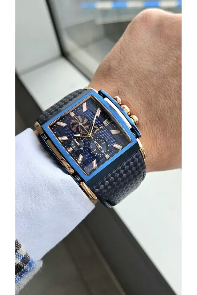 Raymond Erkek Kol Saati RYM-8309-R153  Deri Kordon