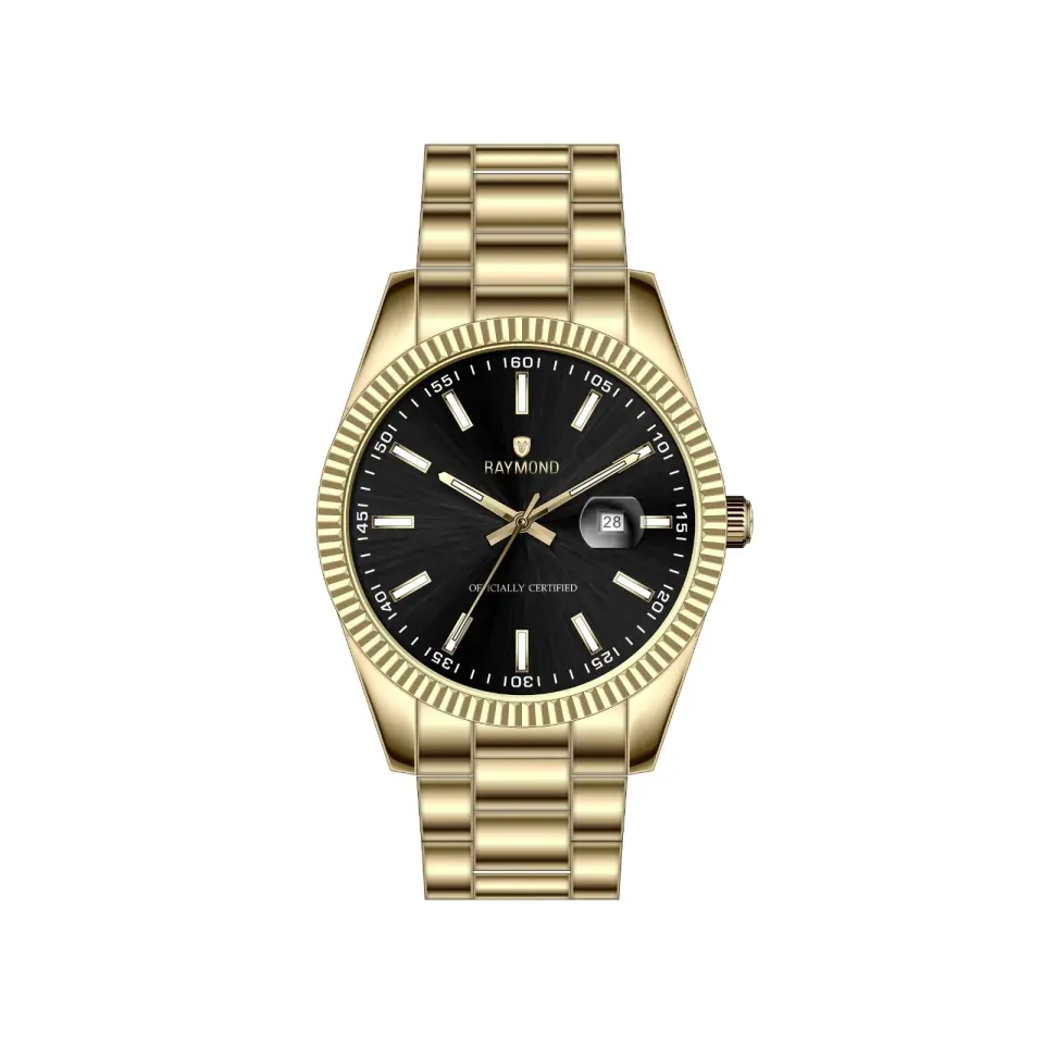 Raymond Erkek Kol Saati 00288-R235  Çelik Kordon