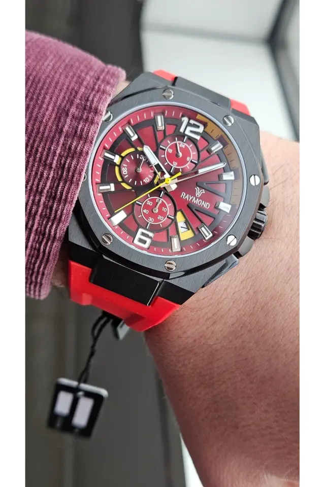 Raymond Erkek Kol Saati RYM-83605-R79  Silikon Kordon