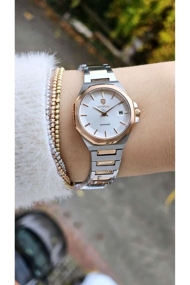 Raymond Kadın Kol Saati RYM6-611505-R140  Çelik Kordon
