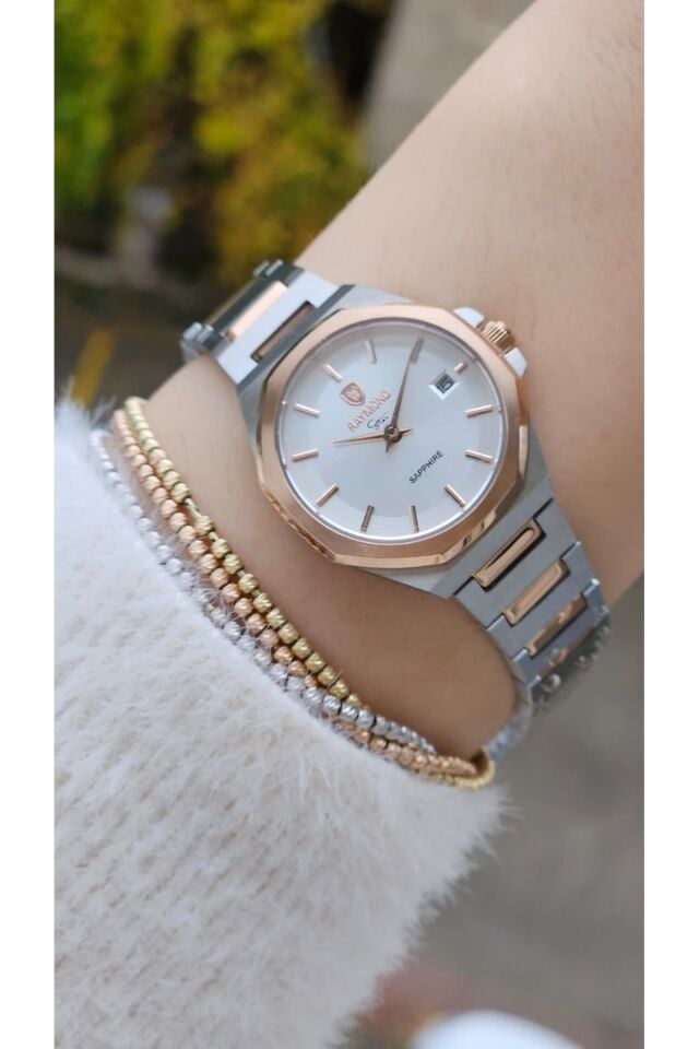 Raymond Kadın Kol Saati RYM6-611505-R140  Çelik Kordon