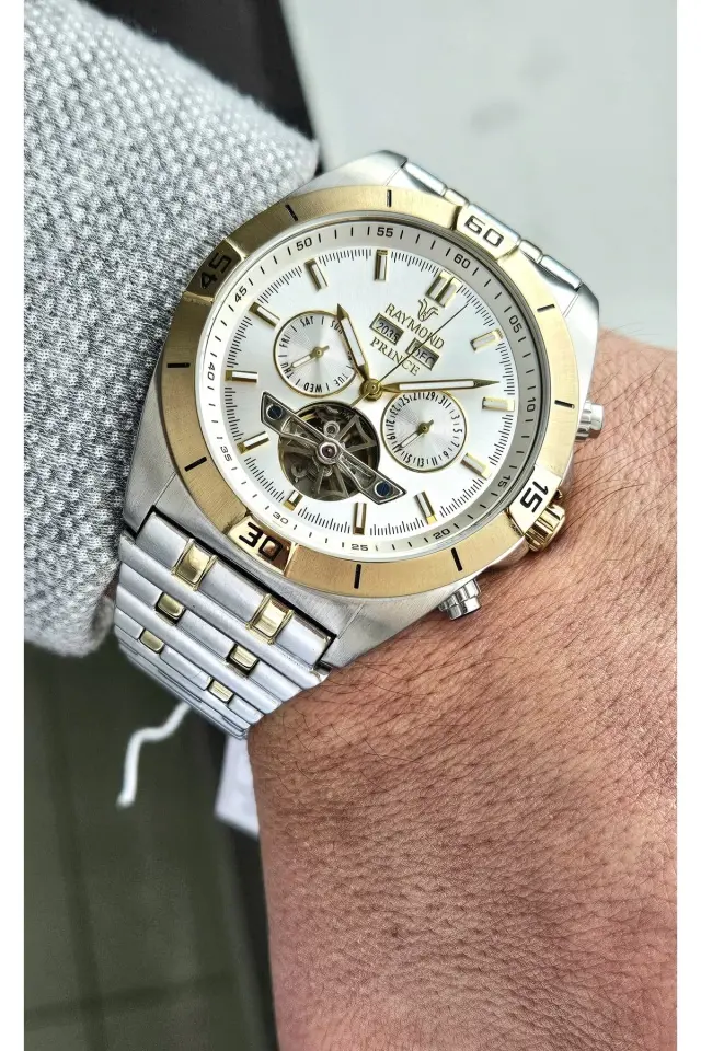 Raymond Erkek Kol Saati RYM-311654-R52  Çelik Kordon